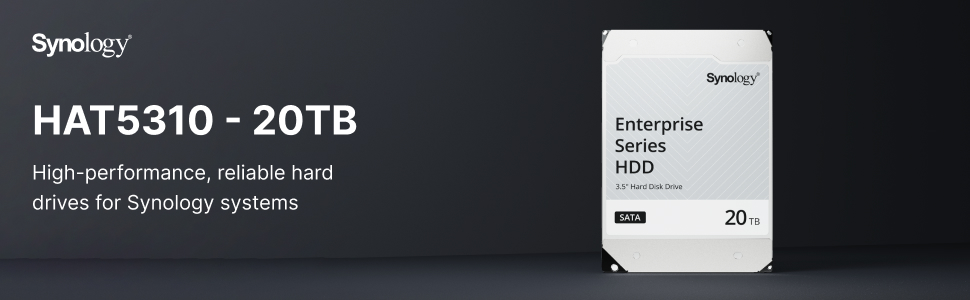 HAT5310-20T] HAT5310-20T 3.5" SATA HDD Synology