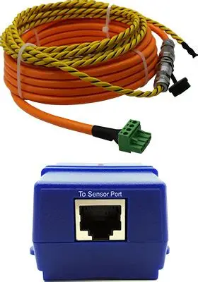 AKCP - V2RWSC35 - Rope Water Leak Sensor, 35ft 